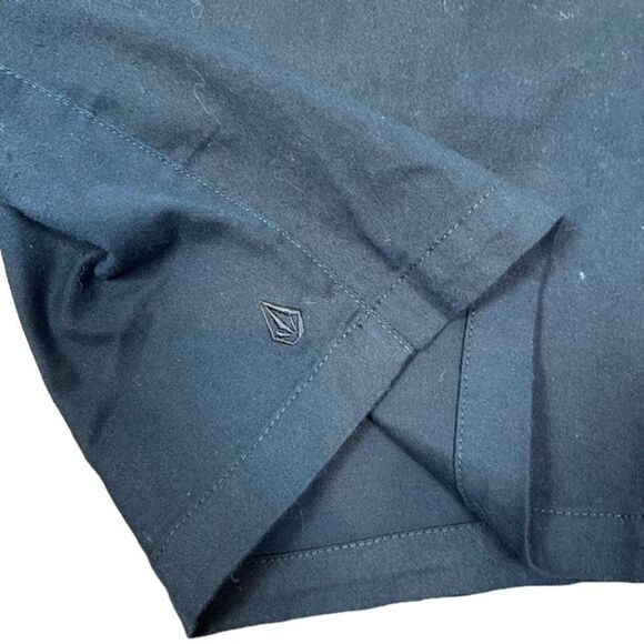 Volcom Men's Frickin Elastic Waist Shorts Drawstring Black XXL - Picture 5 of 11